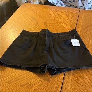 Altar'd State Black Mini Skort